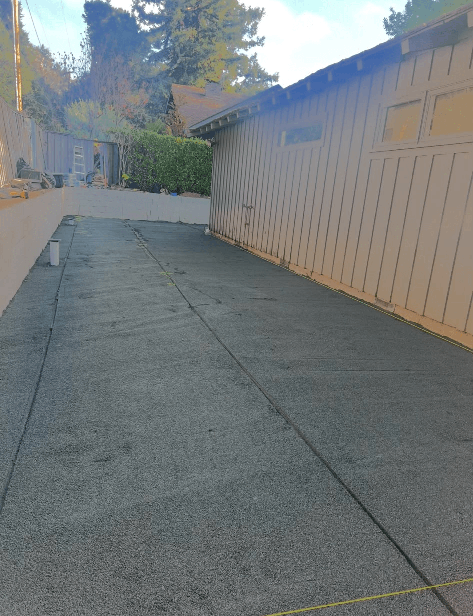 Concrete work by Javier Construction